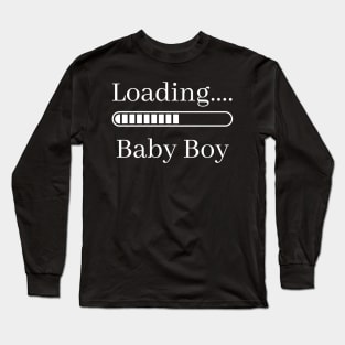 Baby Boy Loading Long Sleeve T-Shirt